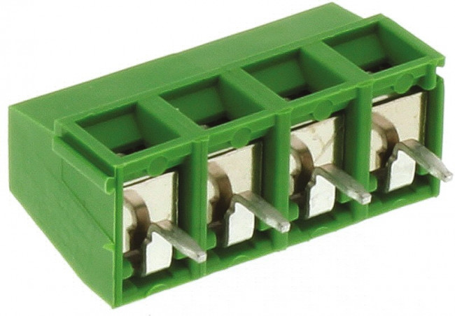 282836-4, Клеммная колодка типа провод к плате, 5 мм, 4 вывод(-ов), 30 AWG, 16 AWG, 1.4 мм2, Винт 282836-4, Клеммная колодка типа провод к плате, 5 мм, 4 вывод(-ов), 30 AWG, 16 AWG, 1.4 мм2, Винт