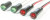 558-0201-003F, LED Panel Mount Indicators GREEN DIFUSED T1 6" LEADS