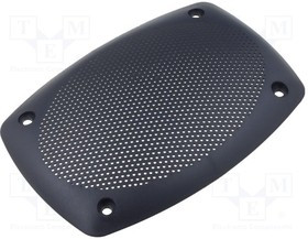 VS-GR-9X15PL, Декоративная решетка динамика, 114x166x17мм, VS-FR9.15