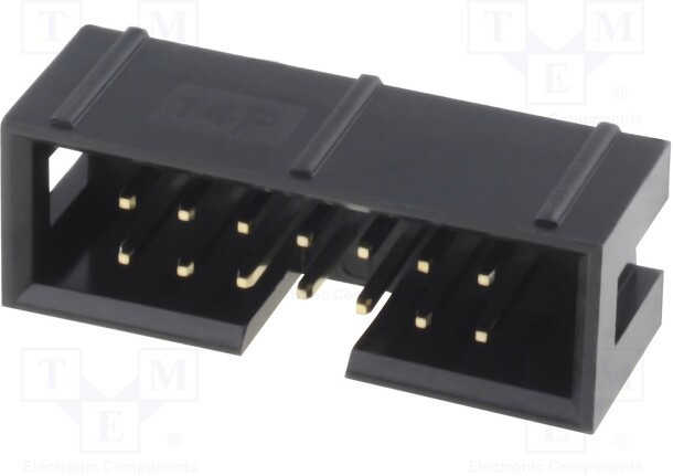 BHR-14-VUA, Гнездо IDC "папа" PIN 14 прямой THT 2,54мм BHR-14-VUA, Гнездо IDC "папа" PIN 14 прямой THT 2,54мм