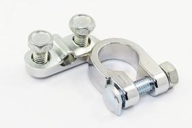 Клемма автомобильная "-" d16, 2C, AlSi, зажимная