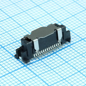 550910374, Межплатный соединитель SlimStack 30 контактов шаг 0.635мм ширина 6.4мм
