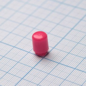 Колпачок A21 красный, SWT-81-7 (D=9, H=12)