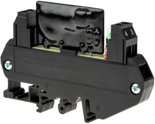 DRA1-CXE240D5, DRA1-CX Series Solid State Interface Relay, 32 V dc Control, 5 A rms Load, DIN Rail Mount