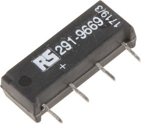 SIL05-1A72-BV669, PCB Mount Reed Relay, 5V dc Coil, SPST, 200V dc Max, 1 A Max, 500