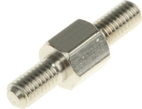 R30-4000502, Standoffs &amp; Spacers M3 x 5mm HEX 5mm A/F 6mm ML/ML NICKEL