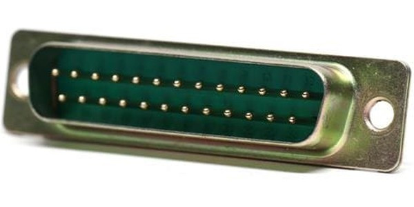 DBM25P300, D SUB CONN, PLUG, DB, 25POS, SOLDER