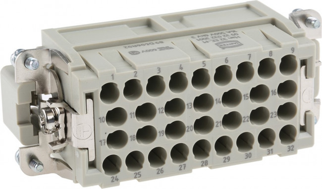 09320323101, Heavy Duty Power Connectors HAN EE 32P F CRIMP ORDER CONTACTS SEP 09320323101, Heavy Duty Power Connectors HAN EE 32P F CRIMP ORDER CONTACTS SEP