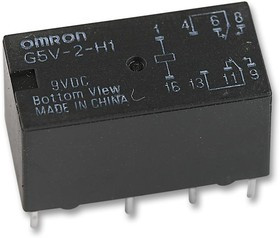 G5V-2-H1DC9, Low Signal Relays - PCB