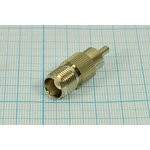 Разъем RCA вилка - разъем TNC розетка, металл