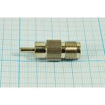 Разъем RCA вилка - разъем TNC розетка, металл