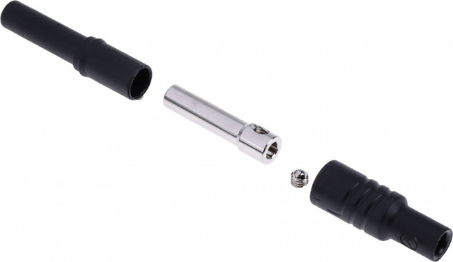 934096100, Black Female Banana Socket, 4 mm Connector, Screw Termination, 24A, Nickel Plating 934096100, Black Female Banana Socket, 4 mm Connector, Screw Termination, 24A, Nickel Plating