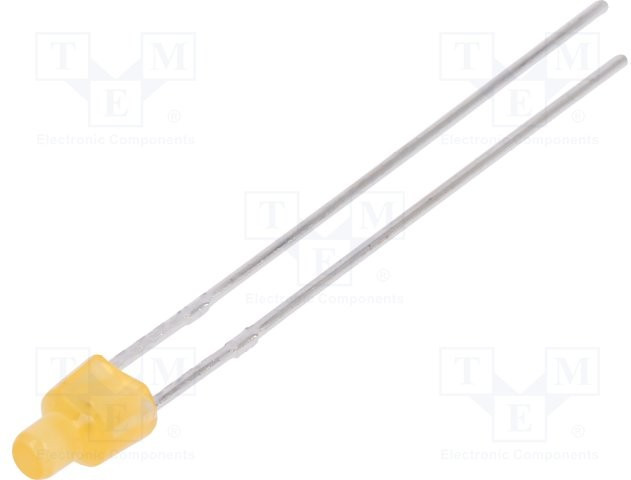 LL-204AD2L-1B, LED; 2mm; orange; 45?90mcd; 150°; Front: flat; 1.5?2.4V