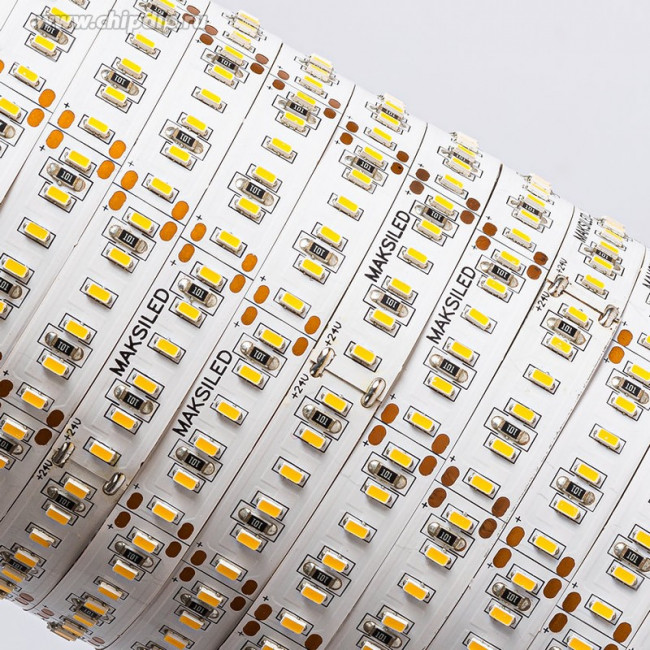 MB-R204-FE-3014-W-S, Светодиодная лента, холодный белый, 24В, 204д/м, 22.6Вт/м, IP20, 1600лм/м, 6500K, 10мм, 1м MAKSBRIGHT MB-R204-FE-3014-W-S, Светодиодная лента, холодный белый, 24В, 204д/м, 22.6Вт/м, IP20, 1600лм/м, 6500K, 10мм, 1м MAKSBRIGHT