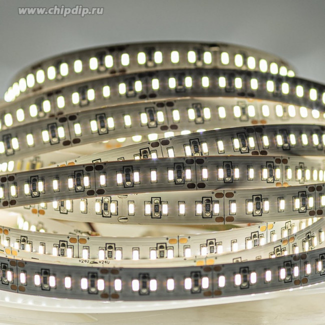 MB-R204-FE-3014-W-S, Светодиодная лента, холодный белый, 24В, 204д/м, 22.6Вт/м, IP20, 1600лм/м, 6500K, 10мм, 1м MAKSBRIGHT MB-R204-FE-3014-W-S, Светодиодная лента, холодный белый, 24В, 204д/м, 22.6Вт/м, IP20, 1600лм/м, 6500K, 10мм, 1м MAKSBRIGHT