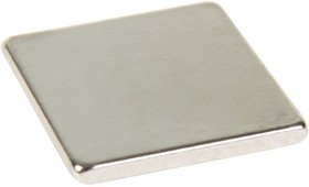 72-3402, Неодимовый магнит прямоугольник 10х10х1 мм сцепление 0,6 кг (Упаковка 10 шт)