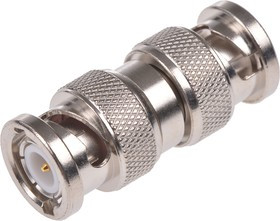 J01004A0806, Straight 50 RF Adapter BNC Plug to BNC Plug 4GHz