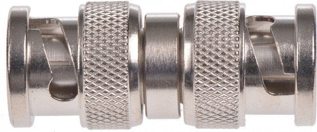 J01004A0806, Straight 50 RF Adapter BNC Plug to BNC Plug 4GHz J01004A0806, Straight 50 RF Adapter BNC Plug to BNC Plug 4GHz