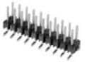 5-147279-2, Conn Unshrouded Header HDR 10 POS 2.54mm Solder ST Top Entry SMD T/R