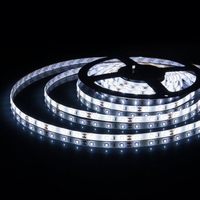 2835 12V 60Led 4,8W IP65 / Лента светодиодная 60Led 4,8W IP65 6500K холодный белый 2835 12V 60Led 4,8W IP65 / Лента светодиодная 60Led 4,8W IP65 6500K холодный белый
