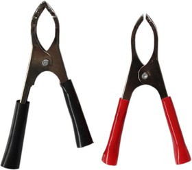 ЗАЖИМ 75, Зажим электрический 75мм 2шт. ПОЛИМЕРПЛАСТ