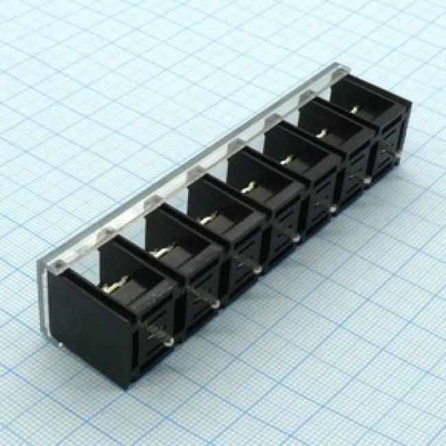 DG78C-B-07P-13-00A(H), Барьерный клеммный блок на 7 контактов. Серия DG78C-B