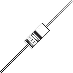 RC1/2432JB, Carbon Composition Resistors 4.3Kohms 5%