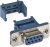 DS1036-09FPU2PX-YT, D-SUB 9конт (м) для наколки на шлейф / DI-09F (DS1036-09FPUSiP / DS1036-09FPU2PX-YT)