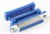 DS1036-09FPU2PX-YT, D-SUB 9конт (м) для наколки на шлейф / DI-09F (DS1036-09FPUSiP / DS1036-09FPU2PX-YT)