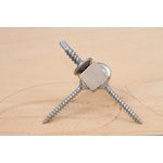 Неодимовый магнит прямоугольник 10х10х3 мм, N35