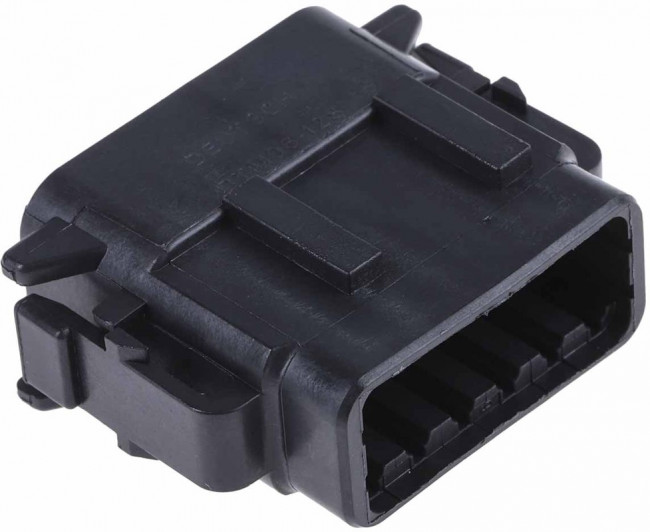 DTM06-12SB, Automotive Connectors 12P SZ 20 DTM PLUG