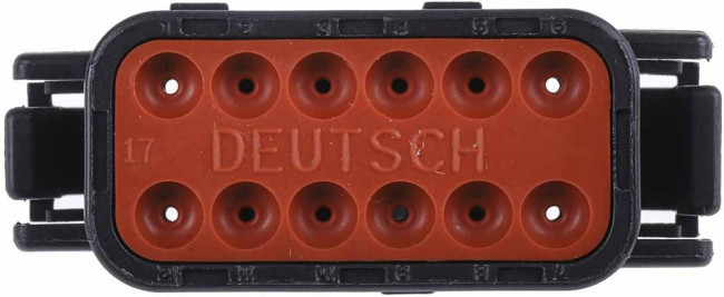 DTM06-12SB, Automotive Connectors 12P SZ 20 DTM PLUG