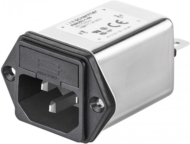 FN9262B-2-06, AC Power Entry Modules 2A 20mH 250VAC Medical