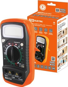 Мультиметр цифровой ударо- пыле- защищенный серия "МастерЭлектрик" MAS830L TDM