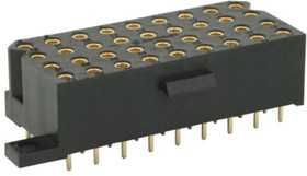 SMS36GE3, Прямоугольный разъем питания, 36 контакт(-ов), Серия Qikmate, Монтаж на Печатную Плату