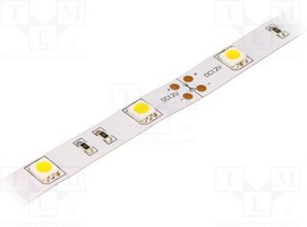 LS-5050WW30RN, Лента LED, белый теплый, 5050, 12В, LED/м: 30, 14,36мм, IP20, 120°