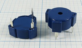 Излучатель звука пьезокерамический без генератора с обратной связью, Резонансная 3.3кГц обрсв зп 24x