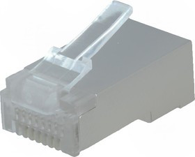 RJ45WED, Вилка, RJ45, PIN: 8, экранированный, Конф: 8p8c, на провод