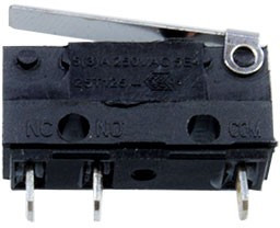 SC7301-WL, микропереключатель 3 контакта 250В 5А (JQ), пластина, влагозащита (WL)