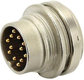 T 3486 000, Circular DIN Connectors C091A ST REC PLG 7P