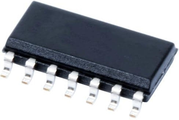 CD4002BM96, (ЛЕ6), Логический элемент КМОП ИЛИ-НЕ 2 х 4, 14-SOIC