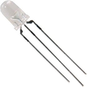 L-59EGC, Светодиод красный/зеленый 24° d=5мм 150/100мКд 625/568нМ