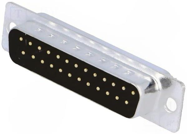 MHDM25SP, Разъем D Sub, DB25, Standard, Штекер, MHDM Series, 25 контакт(-ов), DB, Solder Cup