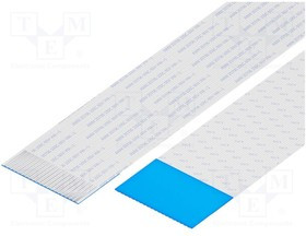 10-20-D-0076-C, FFC cable; Cores: 20; Cable ph: 1mm; L: 76mm; 60V; Plating: tinned; 1A