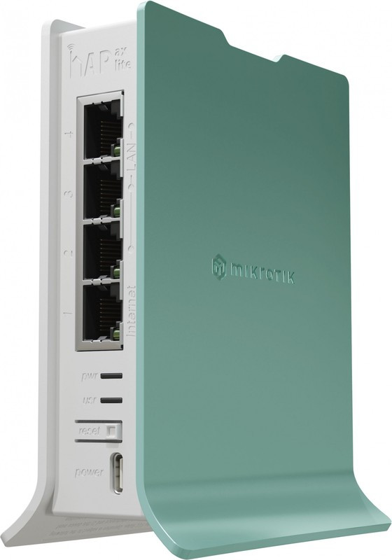 MikroTik L41G-2axD Маршрутизатор Hap AX lite, AX600, Wi-Fi 6, 4*RJ45 *1Gbit
