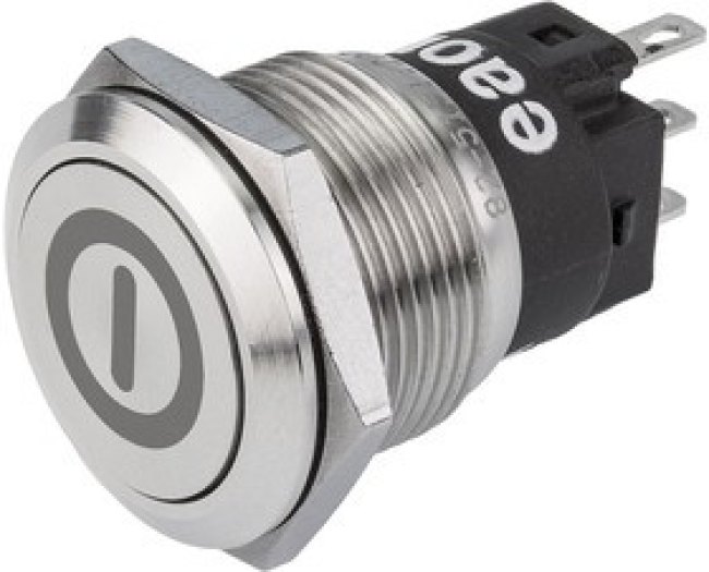 82-5151.1000.B001, 82 Series Push Button Switch, Momentary, Panel Mount, 19mm Cutout, SPDT, 240V, IP65, IP67 82-5151.1000.B001, 82 Series Push Button Switch, Momentary, Panel Mount, 19mm Cutout, SPDT, 240V, IP65, IP67