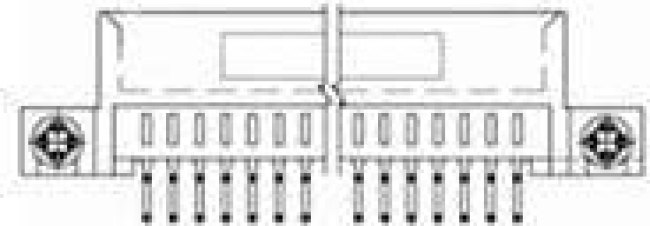 5145089-1, Standard Card Edge Connectors CONN SEC II 12POS 100 C/L R/A