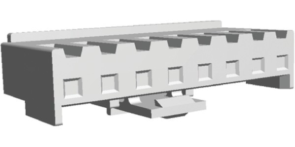 1-1123722-8, Корпус разъема, Economy Power, Штекер, 8 вывод(-ов), 3.96 мм, Economy Power Series Pin Contacts