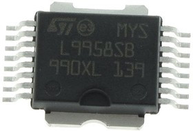 L9958SBTR, 8.6A 4.5V~5.5V -40°C~+150°C@(Tj) SPI,STEP/DIR PowerSO-16 Motor DrIver ICs