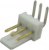 22-12-2034, Headers &amp; Wire Housings R/A PCB HDR 3P GOLD FRICTION LOCK